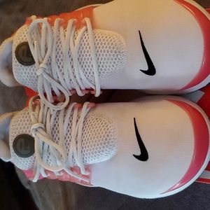 White/Black-Hyper Pink Nike Presto 6Y